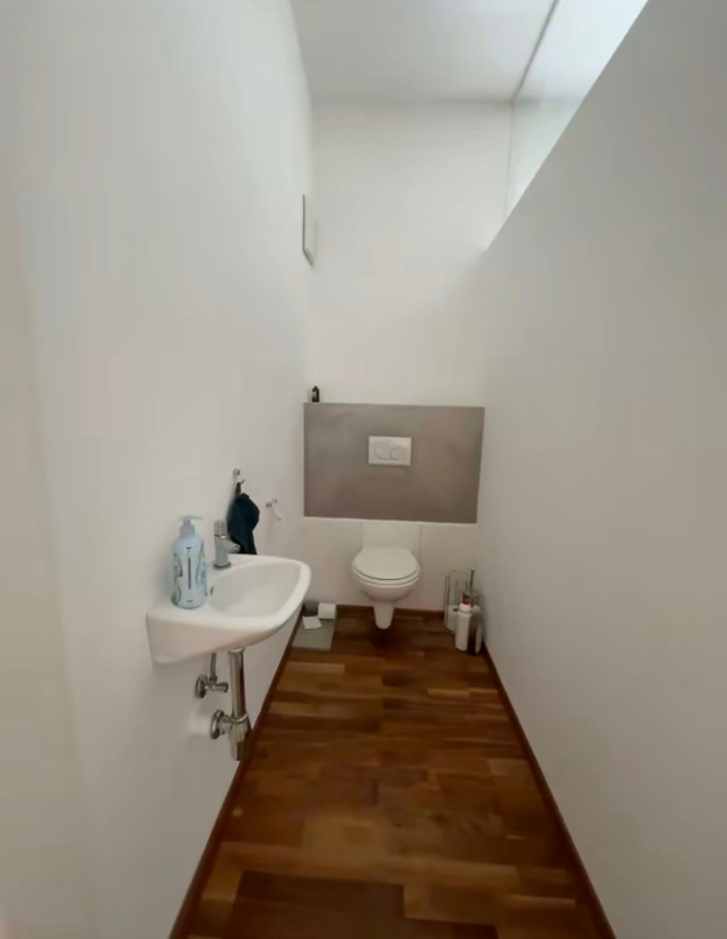 Sanitärbereich fertiggestellt